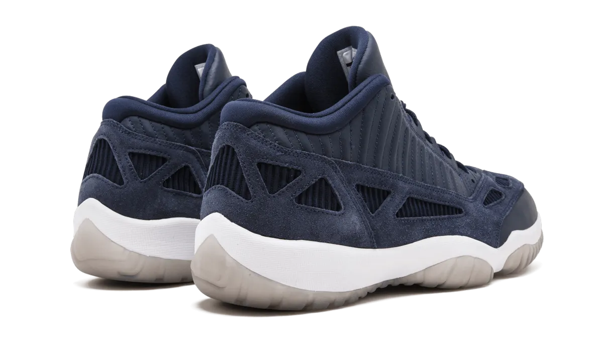 Air Jordan 11 Retro Low IE "Obsidian" Velcro Strap Sneakers