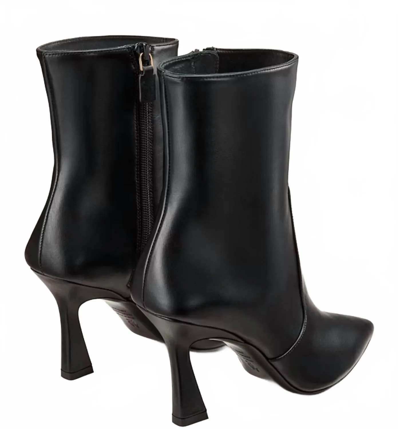 Women's Vinny Zip 85 Bootie In Black Cowboy Boots Narrow Calf