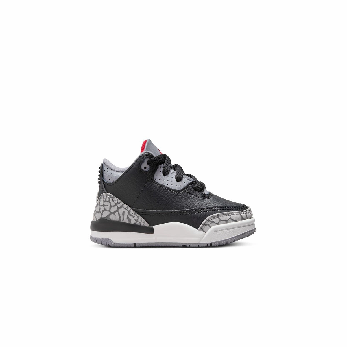 Toddlers Air Jordan 3 Retro 'Black Cement' Soft Sneakers