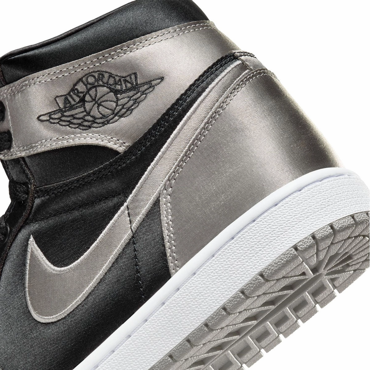Wmns Air Jordan 1 High OG 'Satin Shadow' Stretch Sneakers