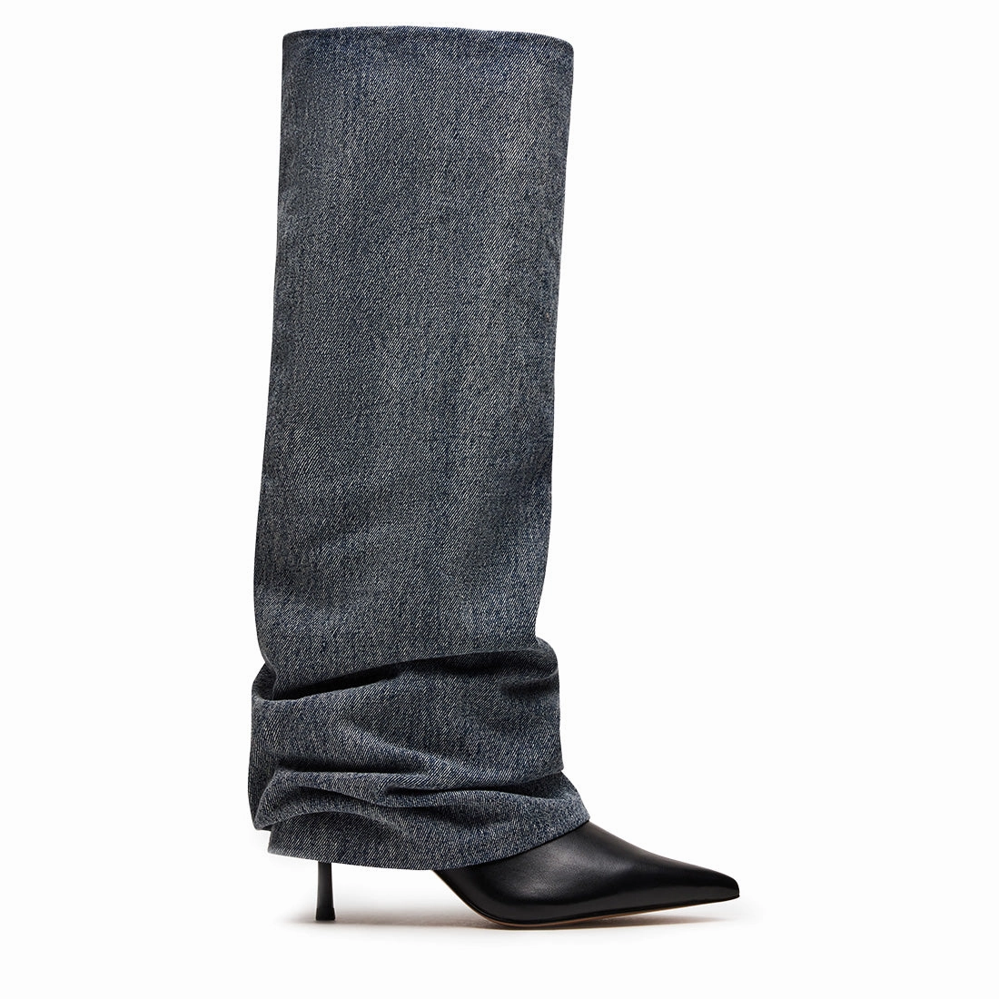 Marengo Boot DENIM FABRIC Wing Dress Boots