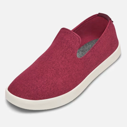 Allbirds - Wool Loungers - Hazy Burgundy (Natural White Sole) Formal Shoes With Casual Clothes