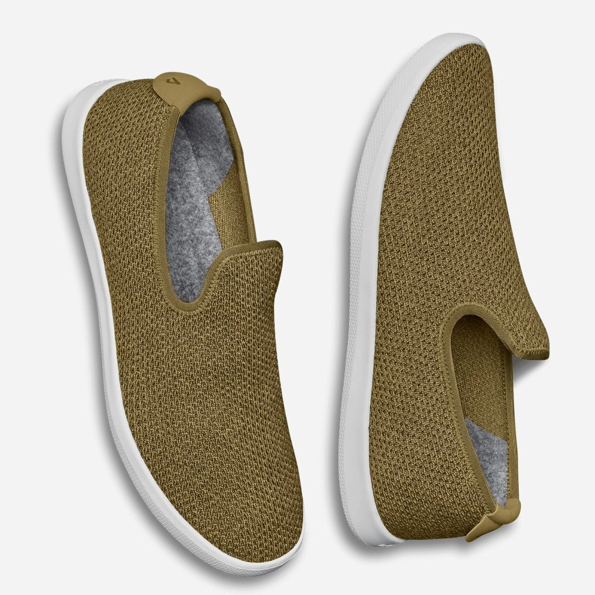 Ecco Business Casual Shoes Allbirds Tree Loungers - LIMITED EDITION- African Grassland Green (White Sole)