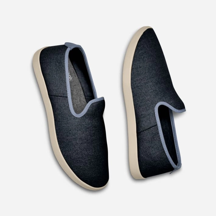 Allbirds Wool Loungers - CLASSICS: Blue (Cream Sole) Casual Shoes Low Price