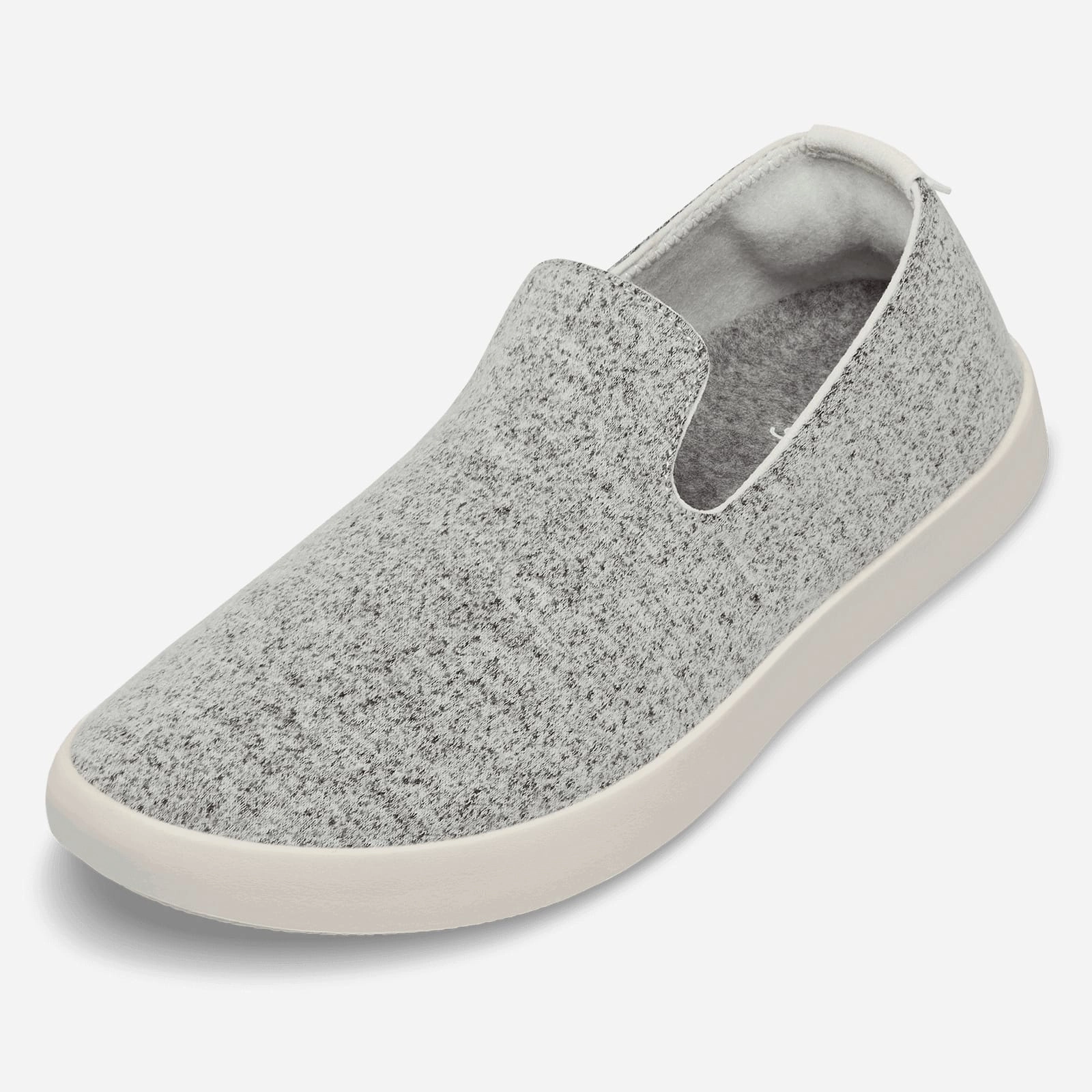 Business Casual Wide Shoes Allbirds Wool Loungers - CLASSICS: LIGHT GRAY (white sole)