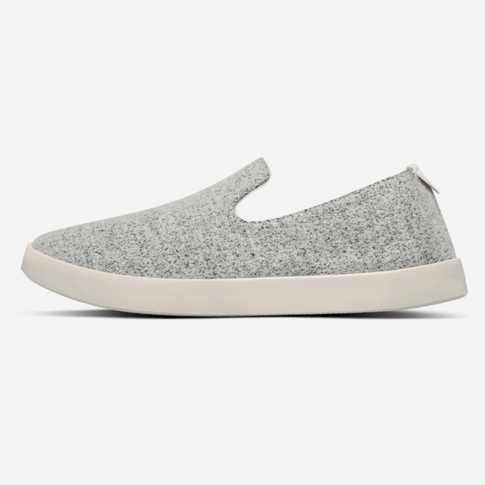 Black White Casual Shoes Allbirds Wool Loungers - CLASSICS: LIGHT GRAY (white sole)