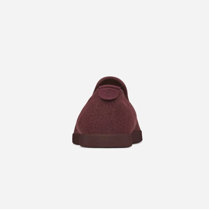 Allbirds Wool Loungers - CLASSICS: Maroon (Maroon Sole) Casual Shoes With