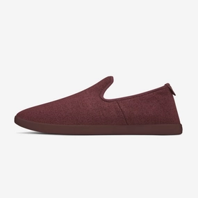 Basketball Shoes That You Can Wear Casually Allbirds Wool Loungers - CLASSICS: Maroon (Maroon Sole)