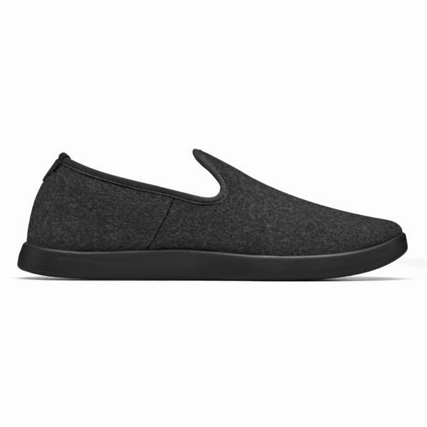 Allbirds Wool Loungers - CLASSICS: Natural BLACK Shoes For Dresses Casual
