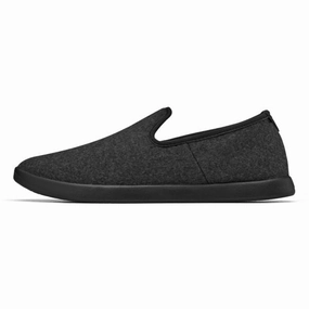 Allbirds Wool Loungers - CLASSICS: Natural BLACK Backless Casual Shoes