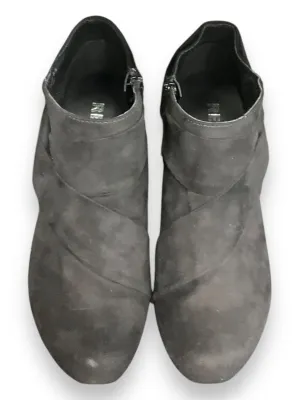 Boots Ankle Heels By Report In Black, Size: 6.5 Boots Leather Boots