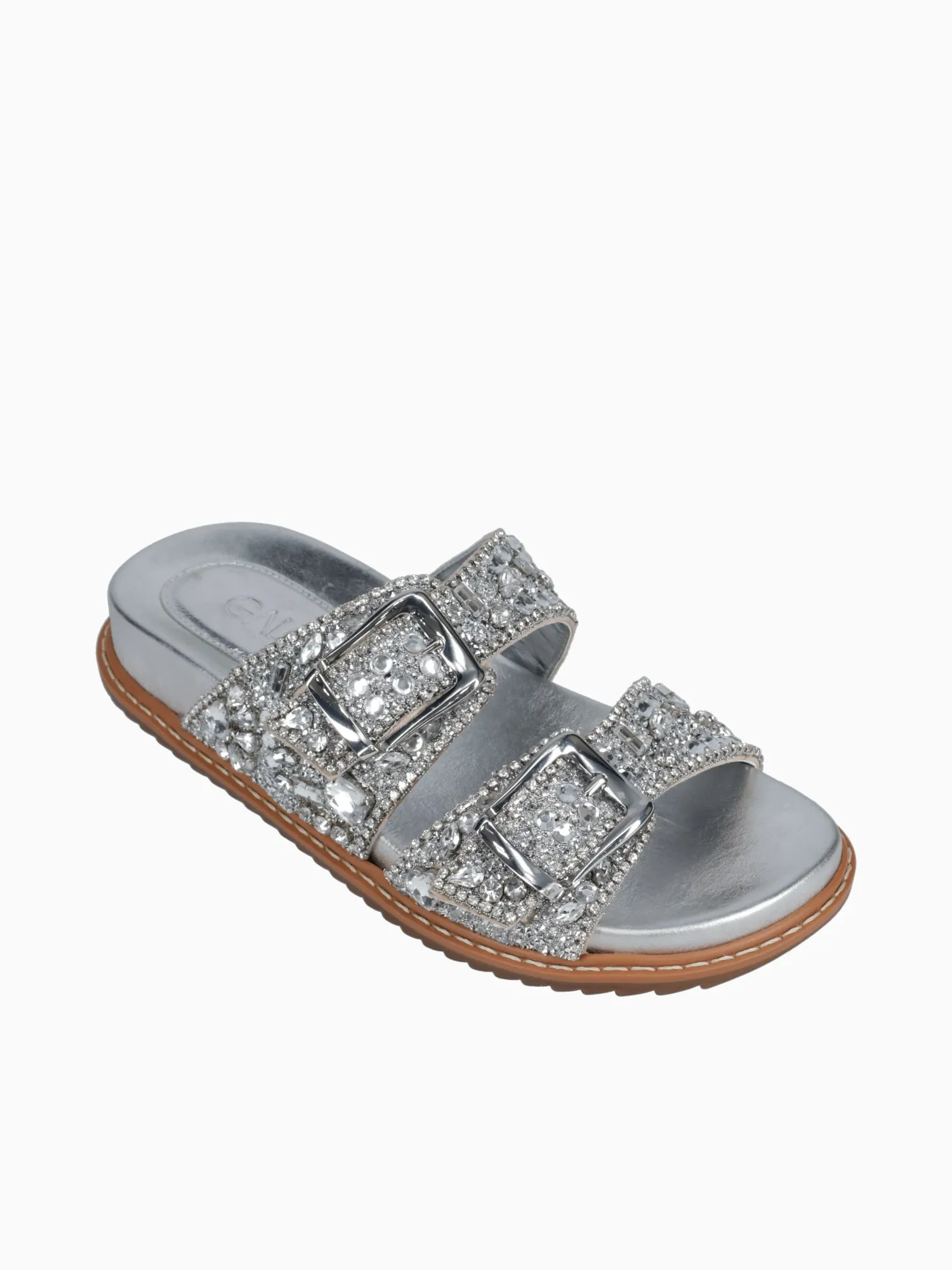 Minnesota Silver Rhinestone Polo Shoes Casual