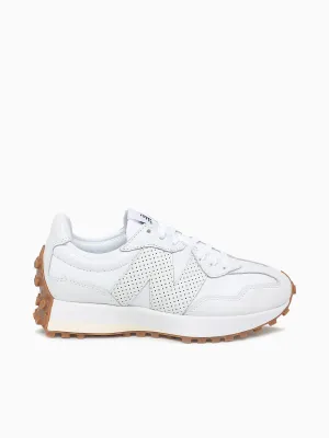 New Balance Men's 515 V3 Sneaker 327 White Perforated suede