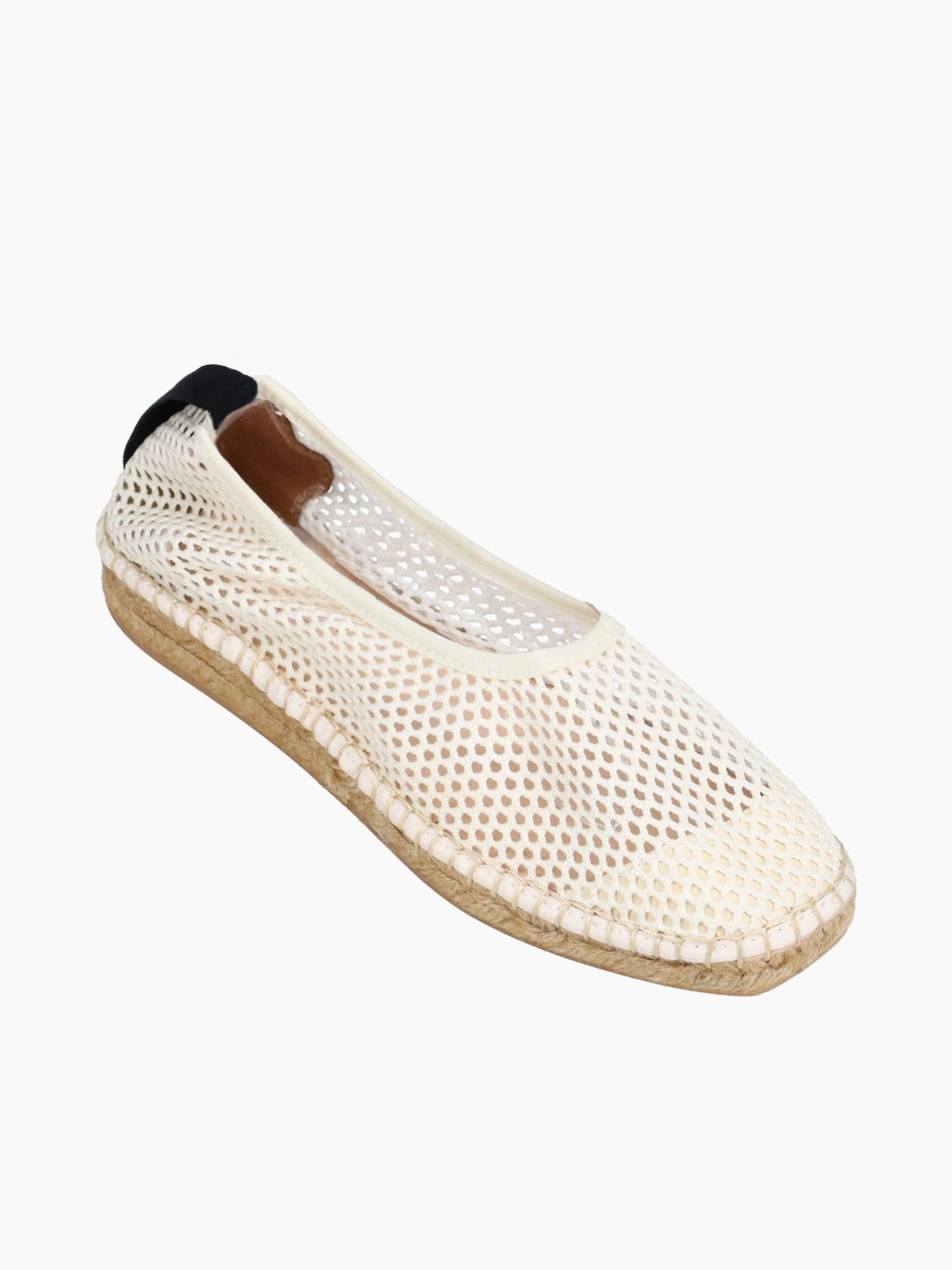 Casual Leather Slip On Shoes Allium Ivory