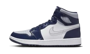 Air Jordan 1 High Golf Midnight Navy Silver Gola Sneakers