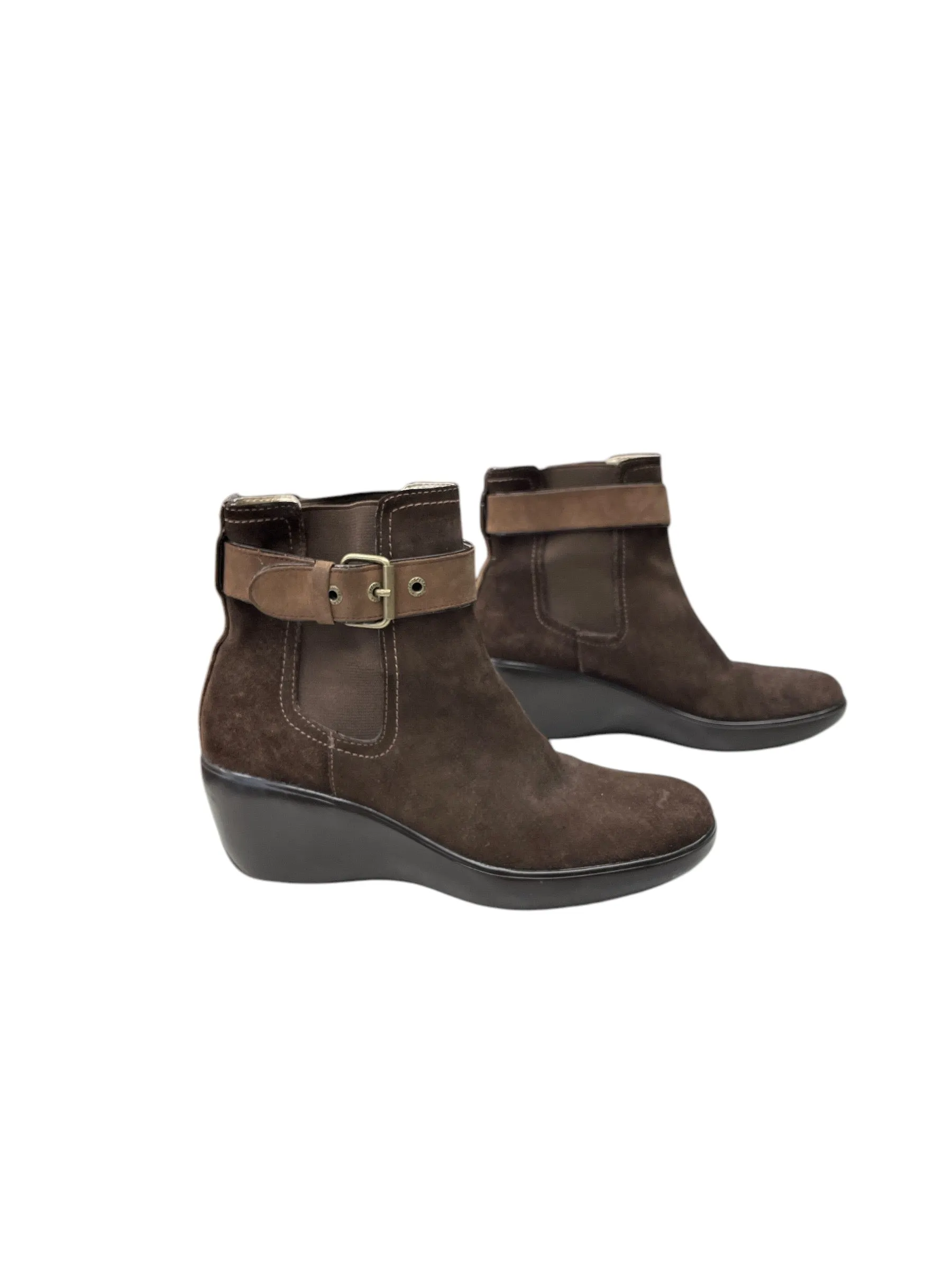 Scout Boots Boots Ankle Heels By Sperry In Brown, Size: 7