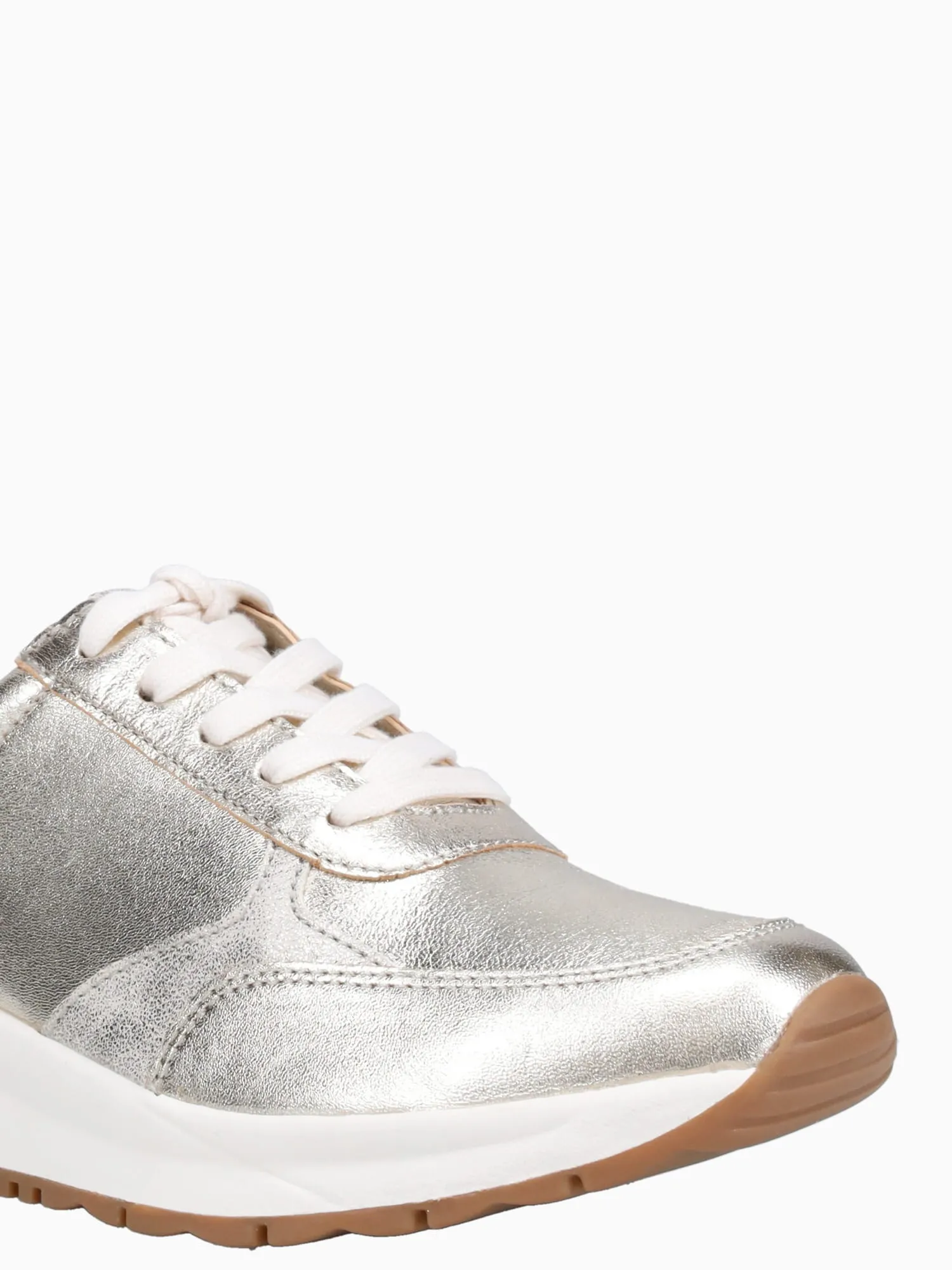 Shay Champagne Gold leather Sporty Casual Shoes