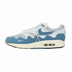 Nike Journey Running Shoes Nike Air Max 1 x Patta - Waves Noise Aqua (With Bracelet/ Special Box)