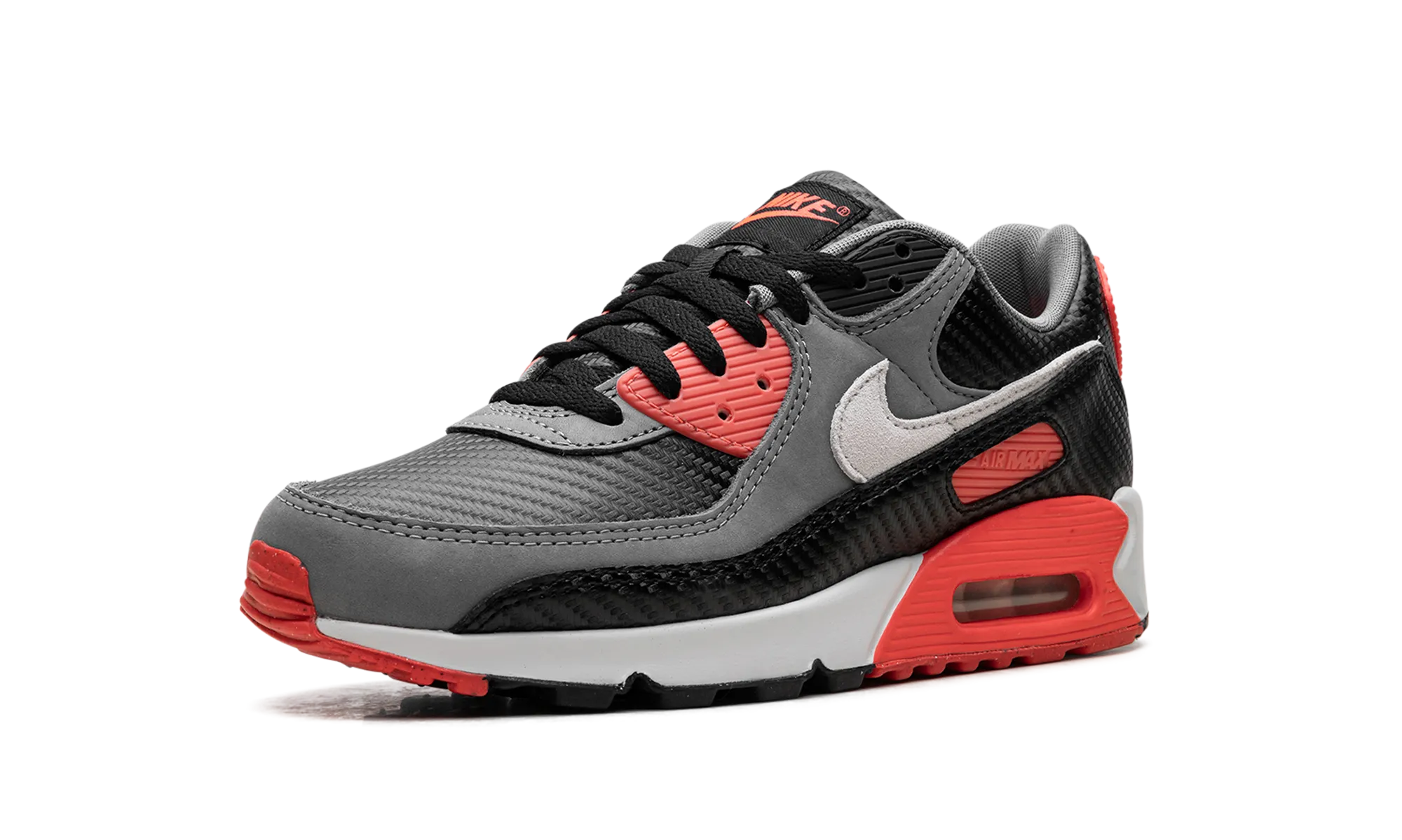 Air Max 90 PRM "Black Photon Dust" Nike Shoes With Velcro Strap