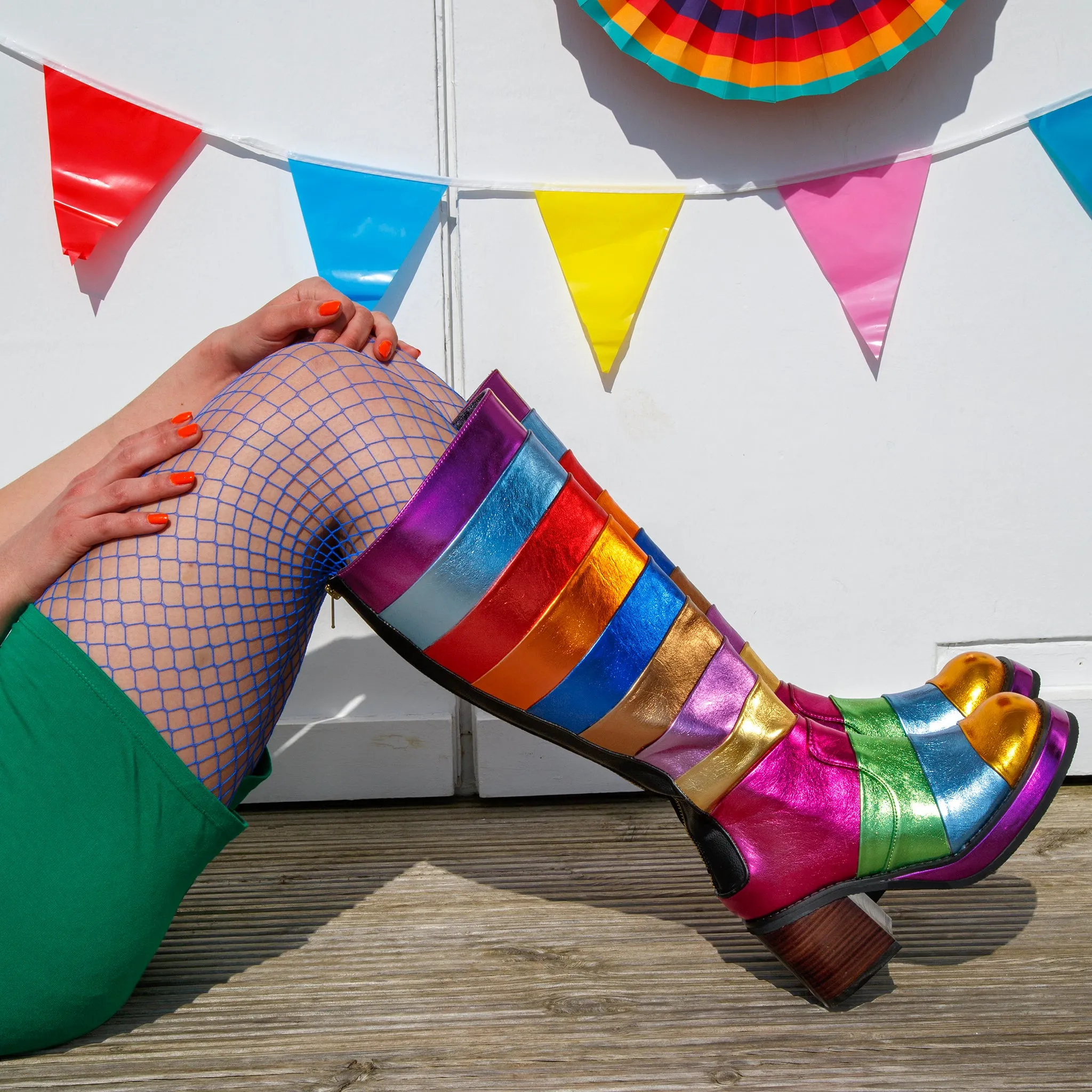 Ammonite Girls Boots Size 2