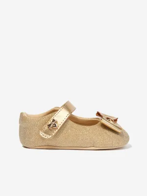 Angels Face Baby Girls Maxine Glitter Shoes in Gold Casual Canvas Shoes Crossword Clue