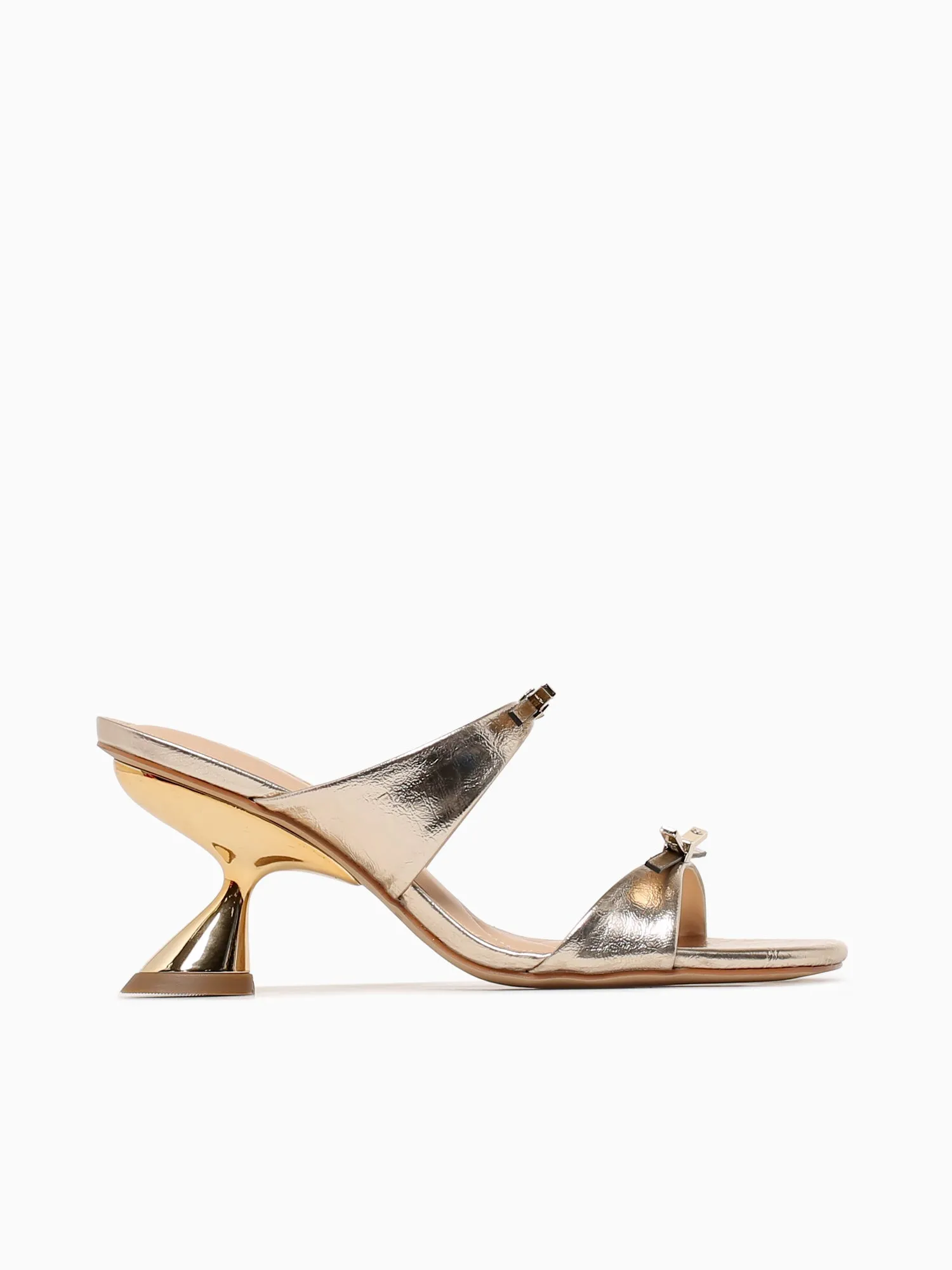 Casual Lace Up Shoes Anneliese Light Gold Reflexo