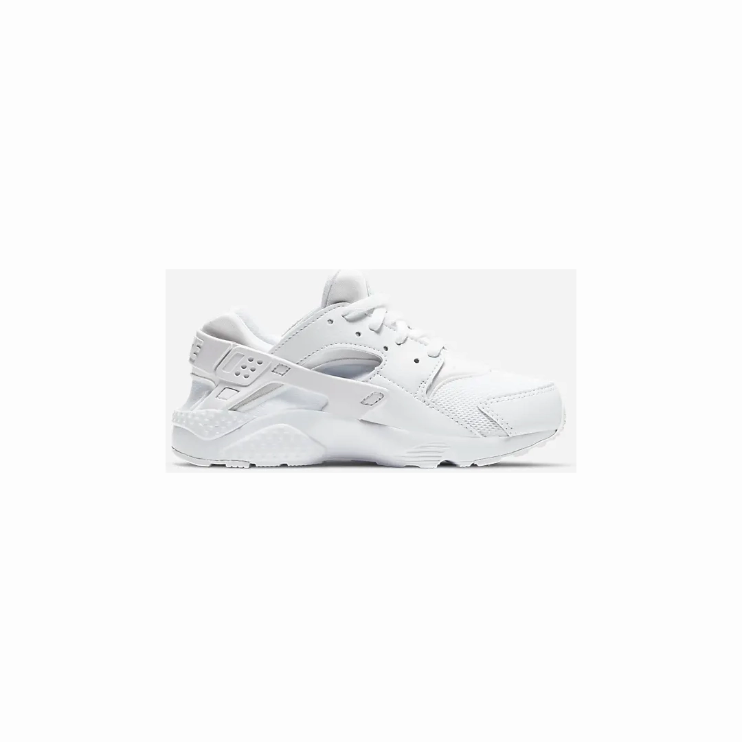 Nike Kid's Huarache Run Shoes - White / Pure Platinum / White Nike Shoes That Glow