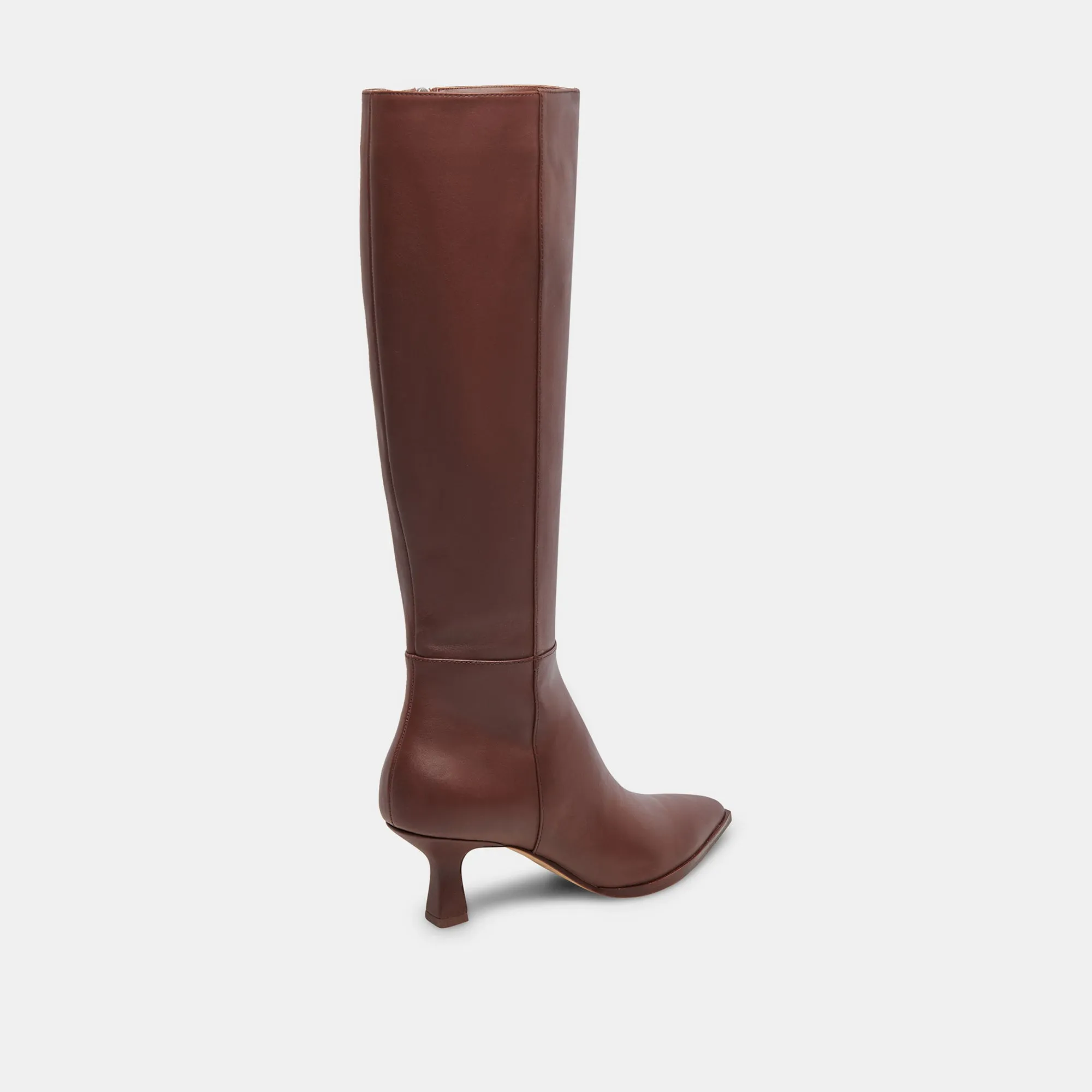 Luke Casey Boots AUGGIE EXTRA WIDE CALF BOOTS CHOCOLATE LEATHER
