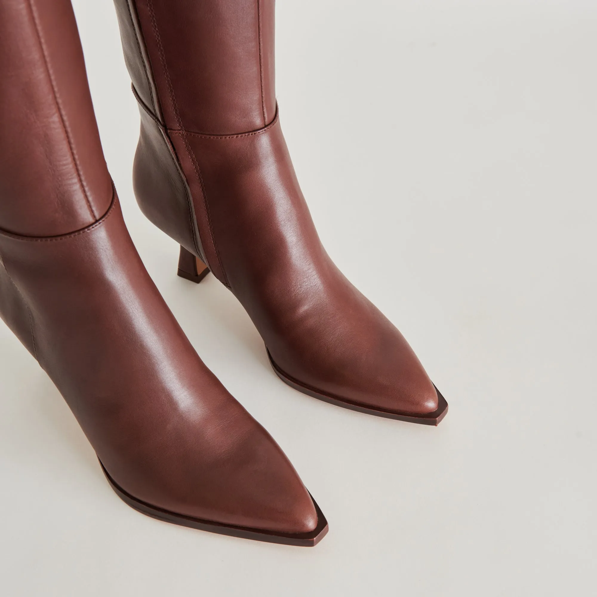 AUGGIE EXTRA WIDE CALF BOOTS CHOCOLATE LEATHER Tingley Boots