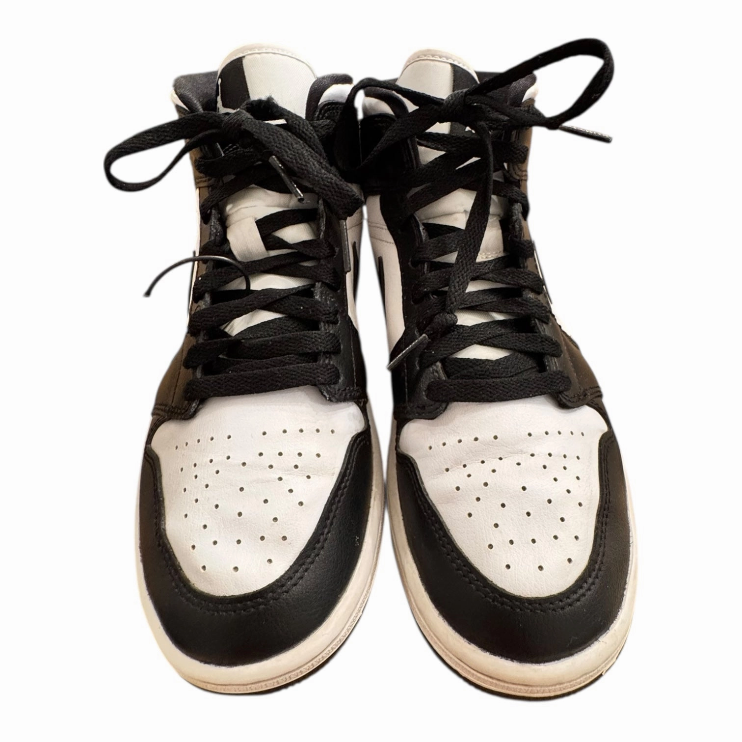 Shoes Sneakers By Nike In Black & White, Size:9 Running Sneakers With Laces