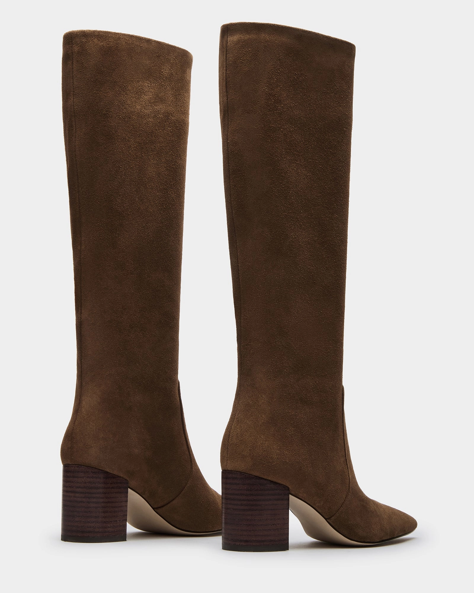 SKYLINE CHESTNUT SUEDE Tall Fall Boots