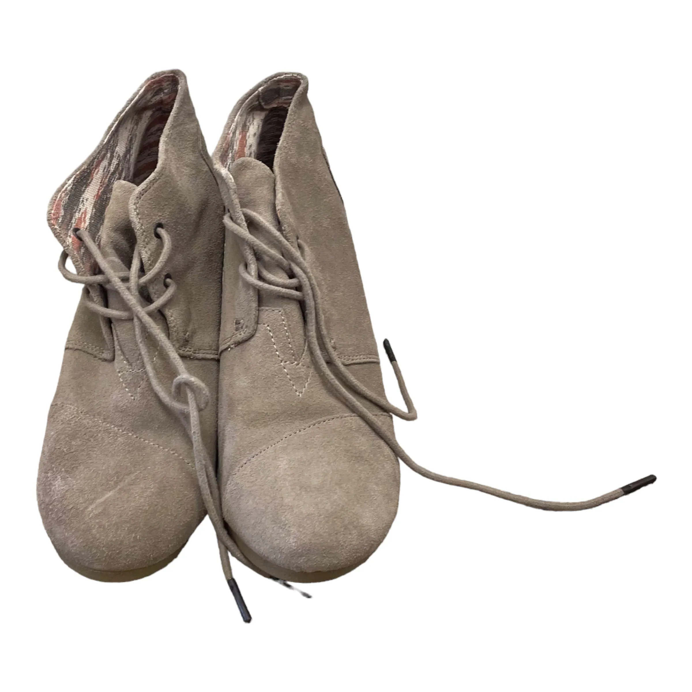 Boots Ankle Heels By Toms  Size: 10 Long Fall Boots