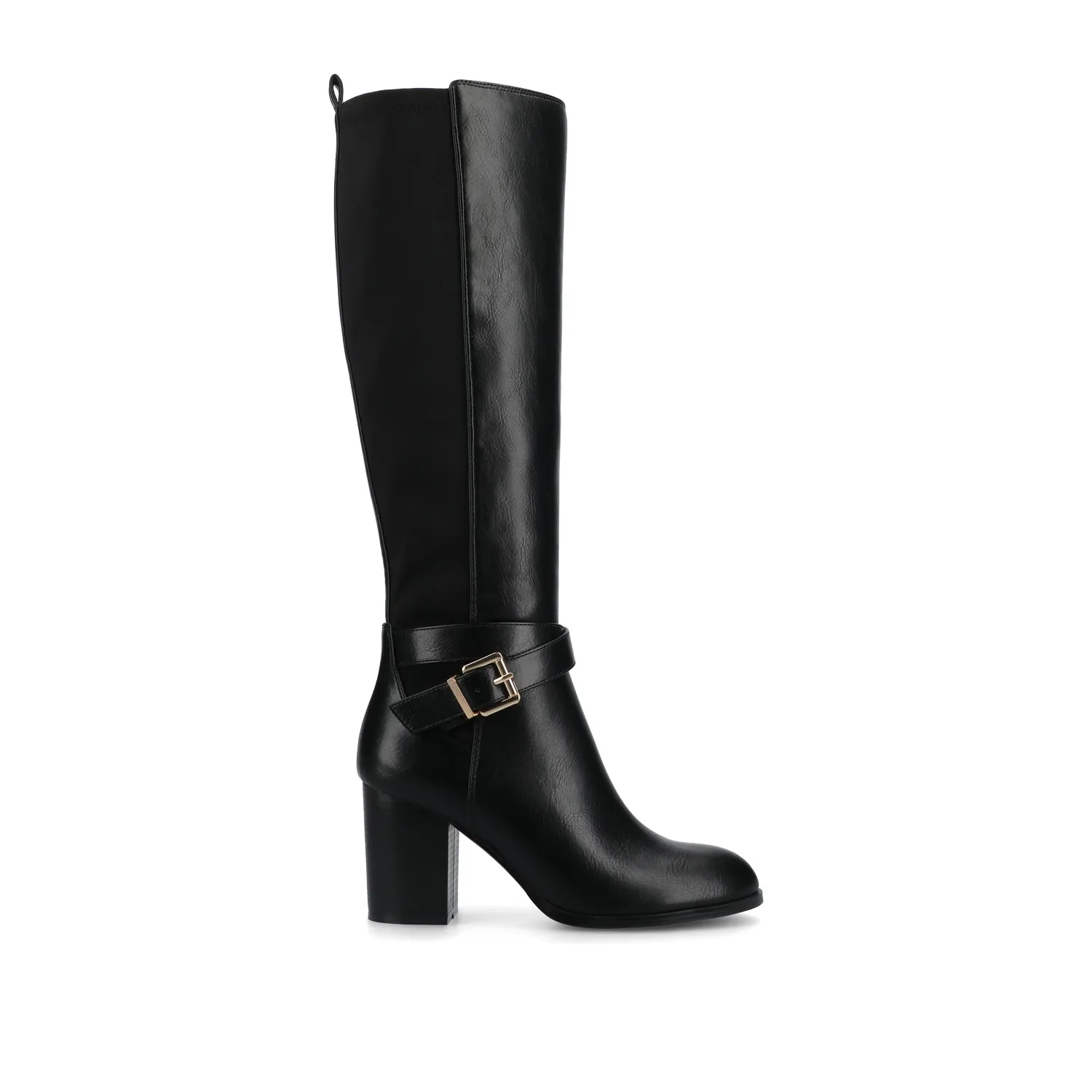 AVALONN KNEE HIGH DRESS BOOTS IN WIDE CALF Cold Weather Work Boots
