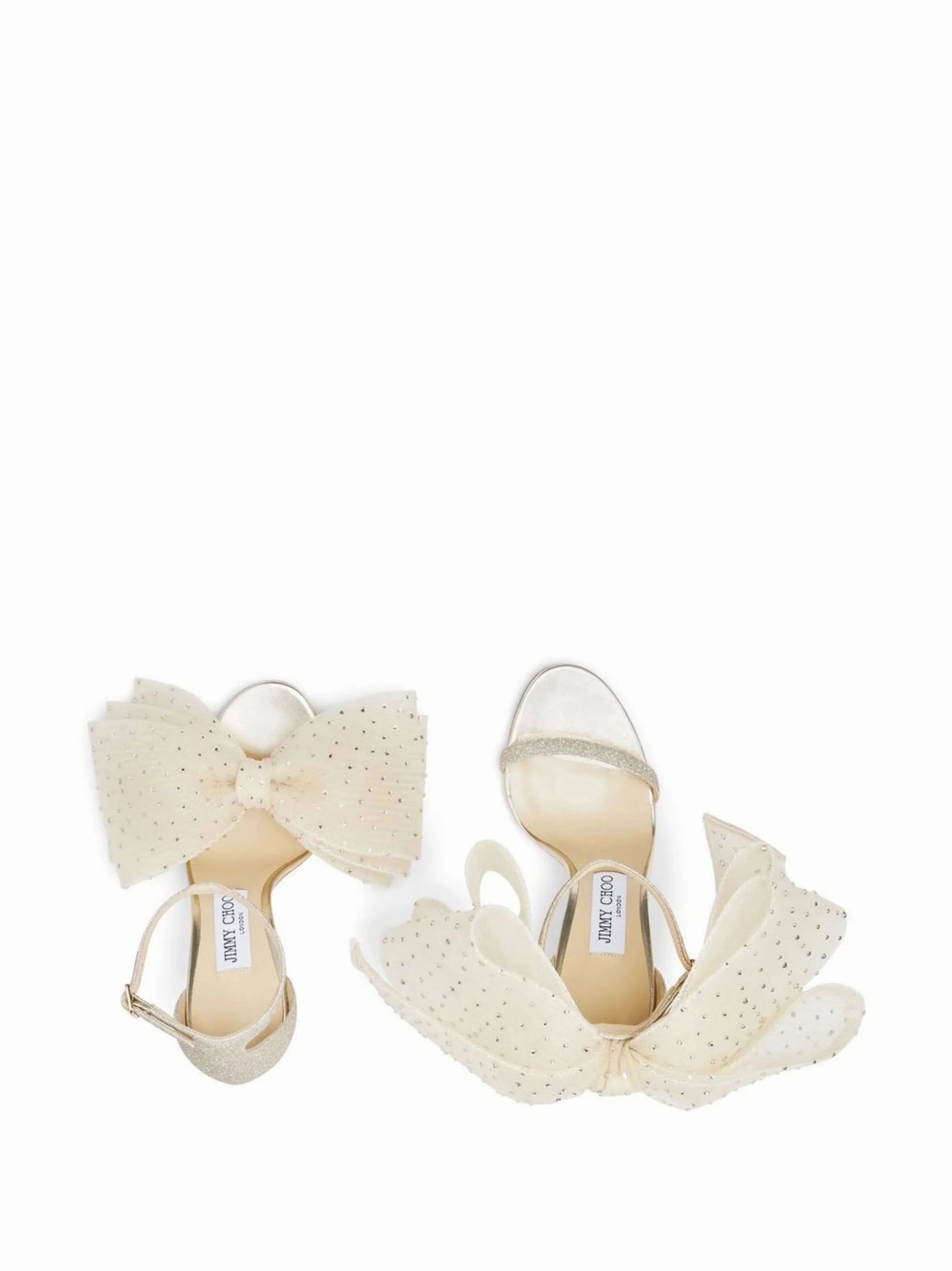 Best Shoes For Casual Biking Aveline 100mm bow-embellished sandals