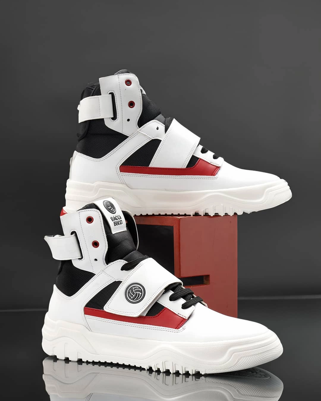 P-6000 Premium Casual Shoes Bacca Bucci DENVER High-Top Sneakers