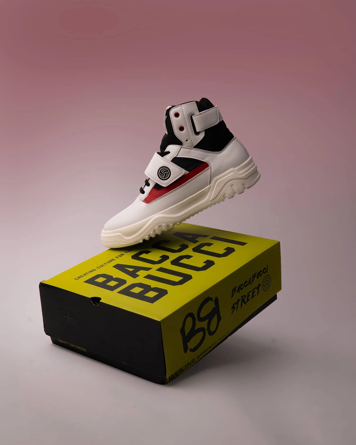 Bacca Bucci DENVER High-Top Sneakers Casual Sexy Shoes