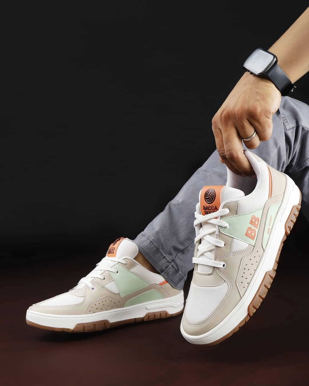 Bacca Bucci Groove Low Top Sneakers New Basketball Sneakers