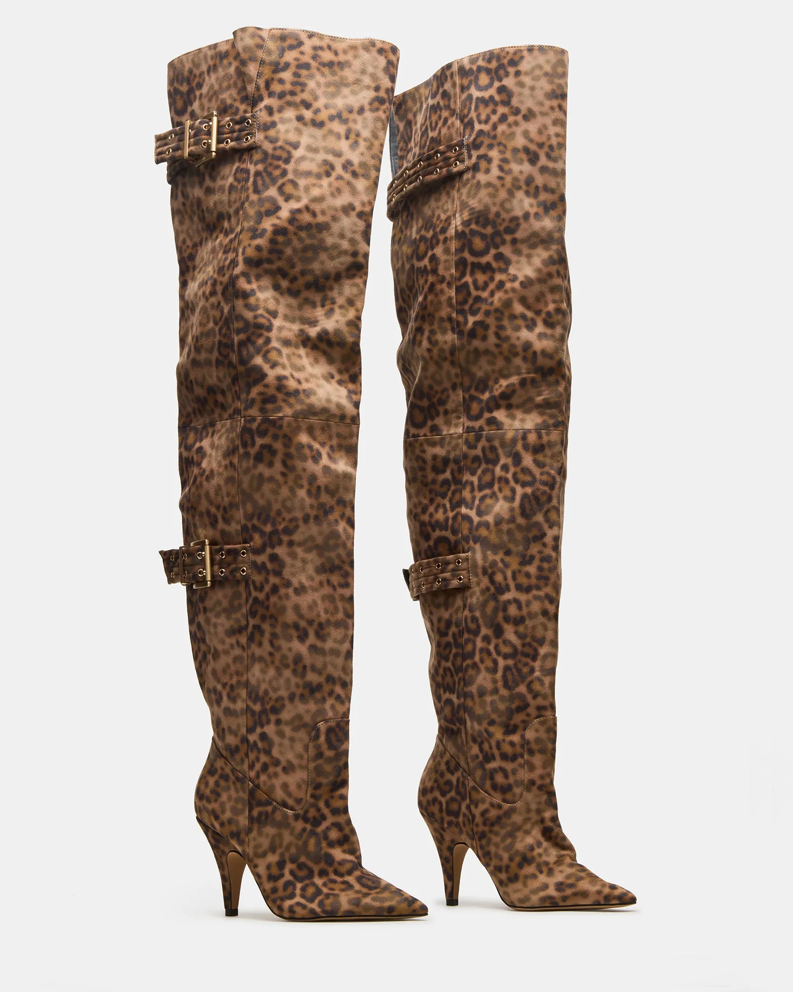 BADDIE LEOPARD Wellington Boots