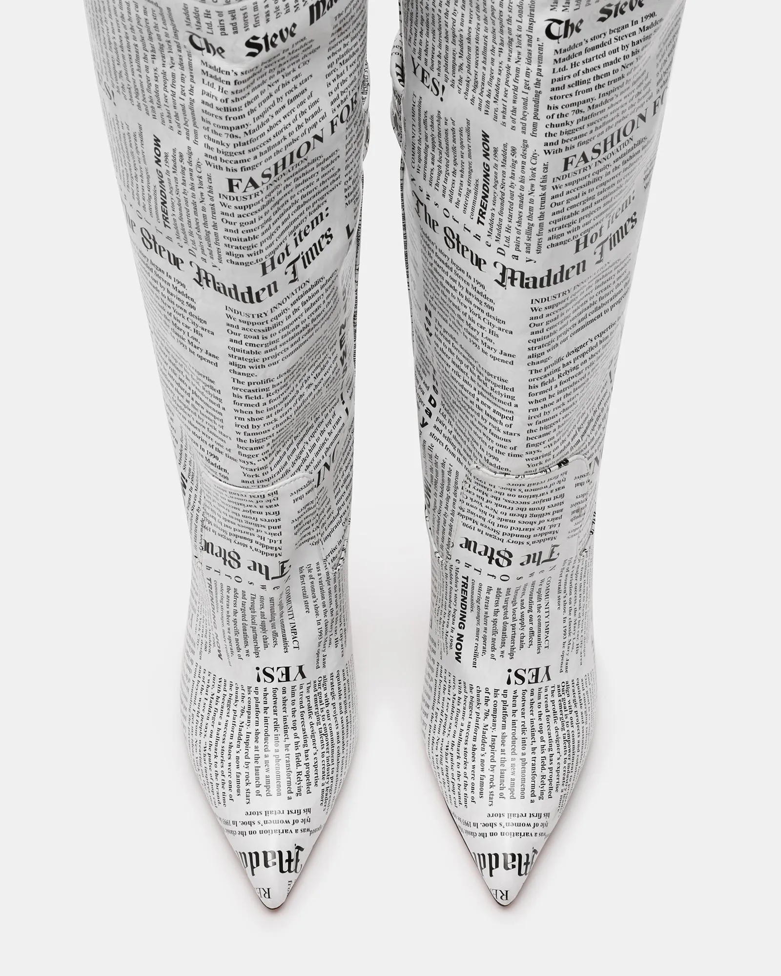 Stilettos Boots BADDIE NEWSPAPER