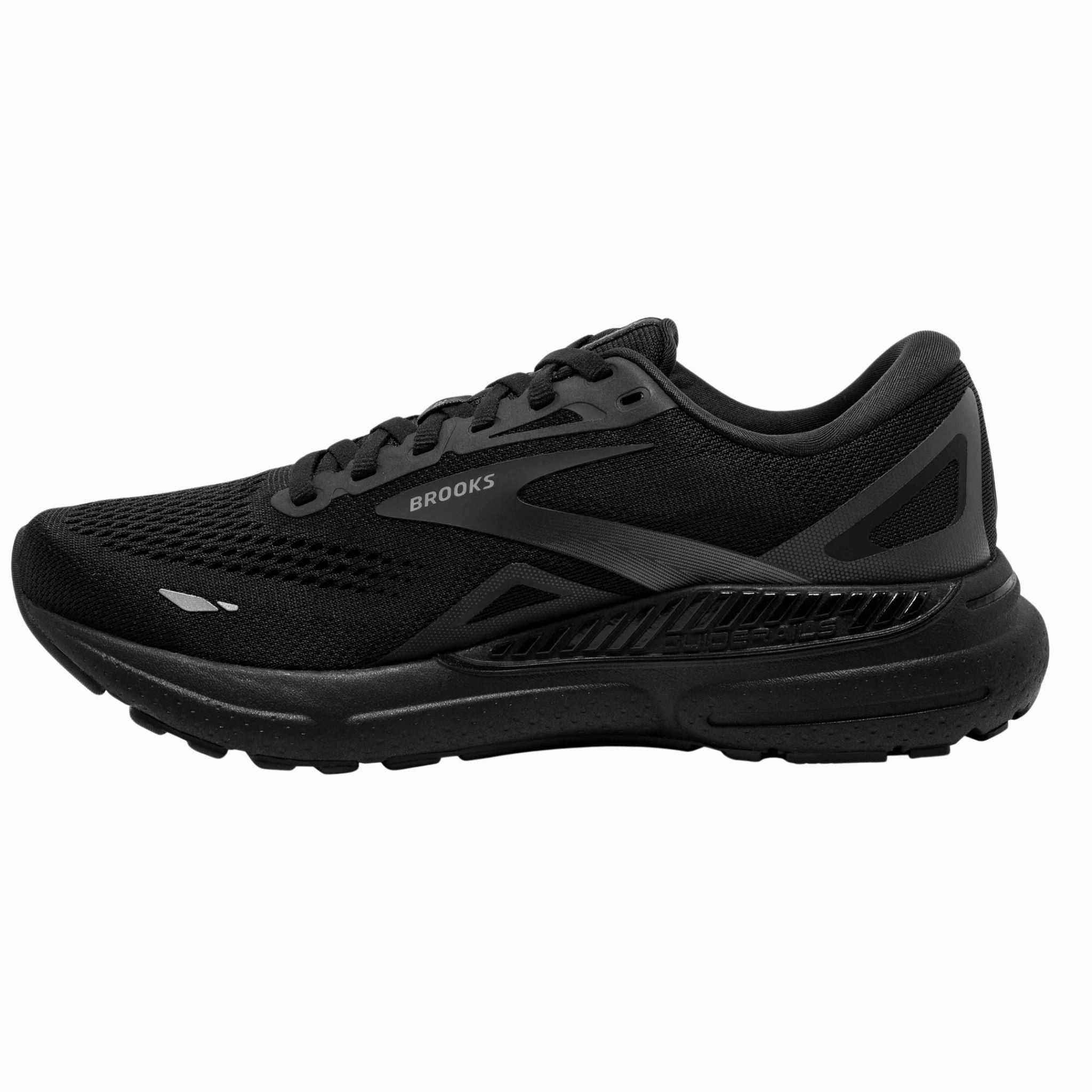 Casual Slip Resistant Work Shoes Brooks Men's 110391 020 Adrenaline GTS 23 Black Black Ebony Cushion Support Running Shoes