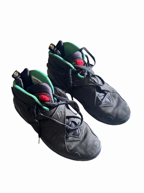 BALLERS: Ricky Jarrets NIKE AIR JORDAN 8 Retro "TINKER" Shoes (9.5) Bedazzled Sneakers