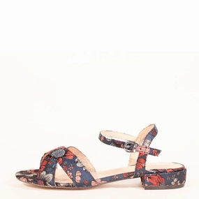 Rubberised Sandals Geisha Floral Sandals