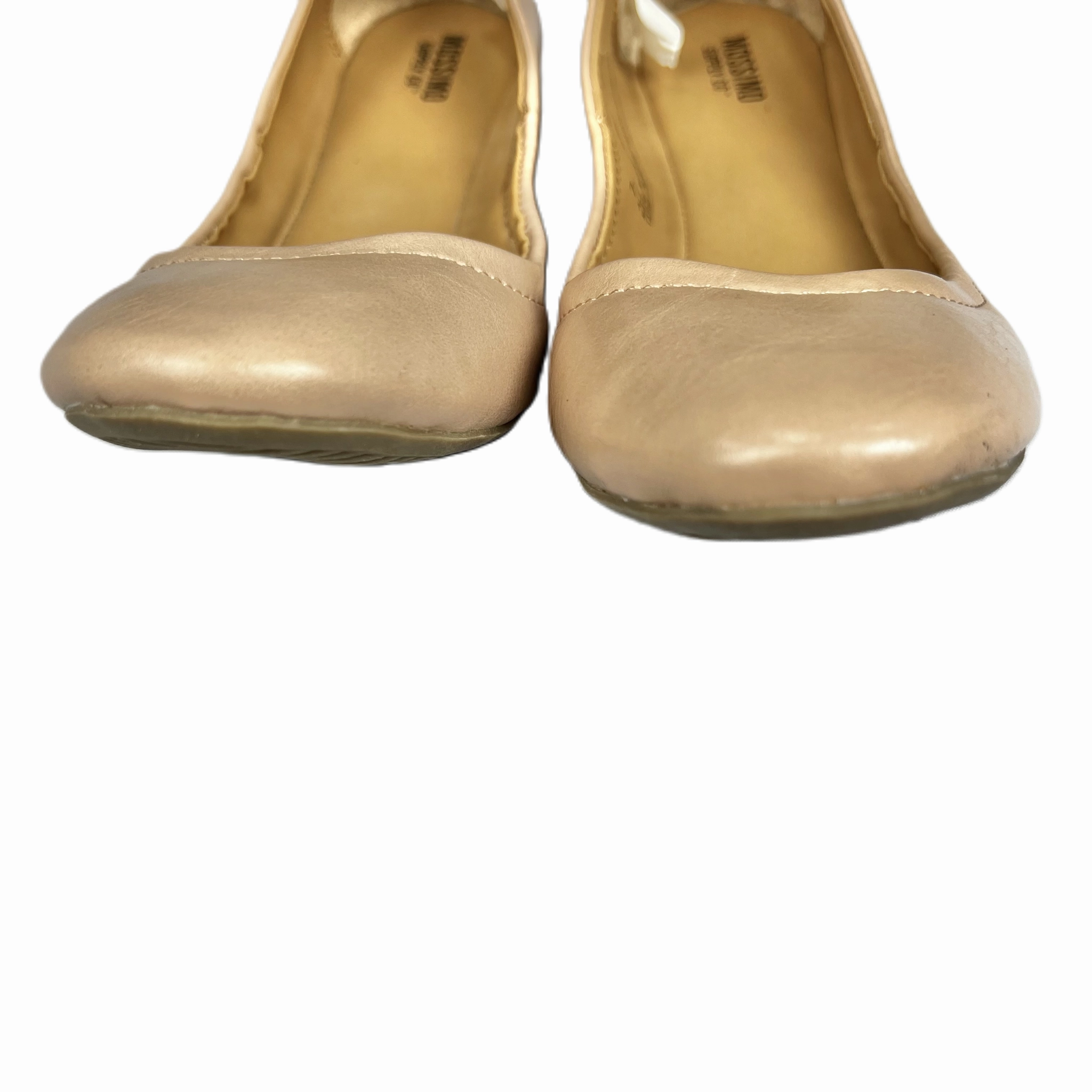 Beige Shoes Flats By Mossimo, Size: 7 Ballet Flats Shoes