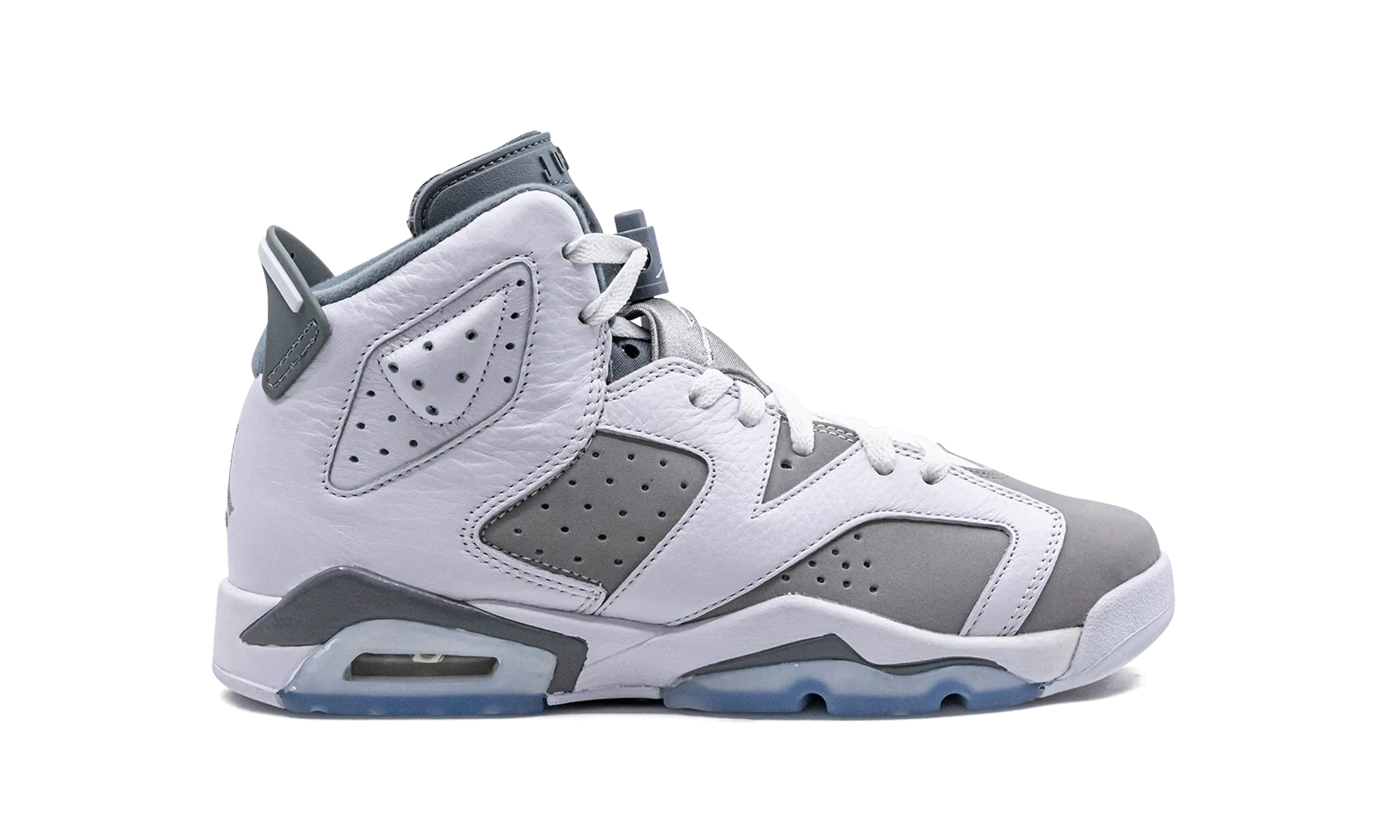 Air Jordan 6 GS "Cool Grey" Wide Toe Sneakers