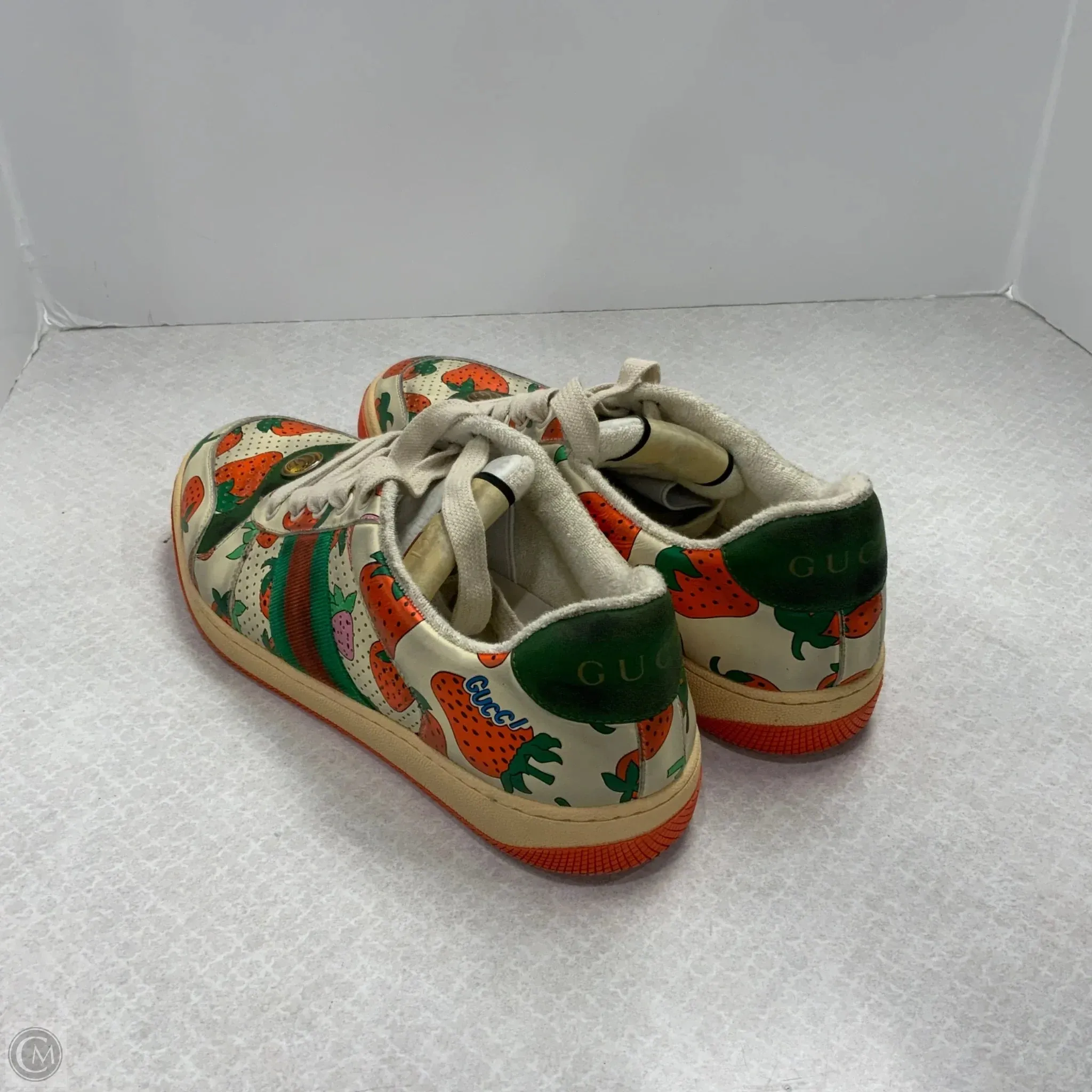 Shoes Luxury Designer By Gucci In Red, Size: 11 Casual Shoes Foot Locker