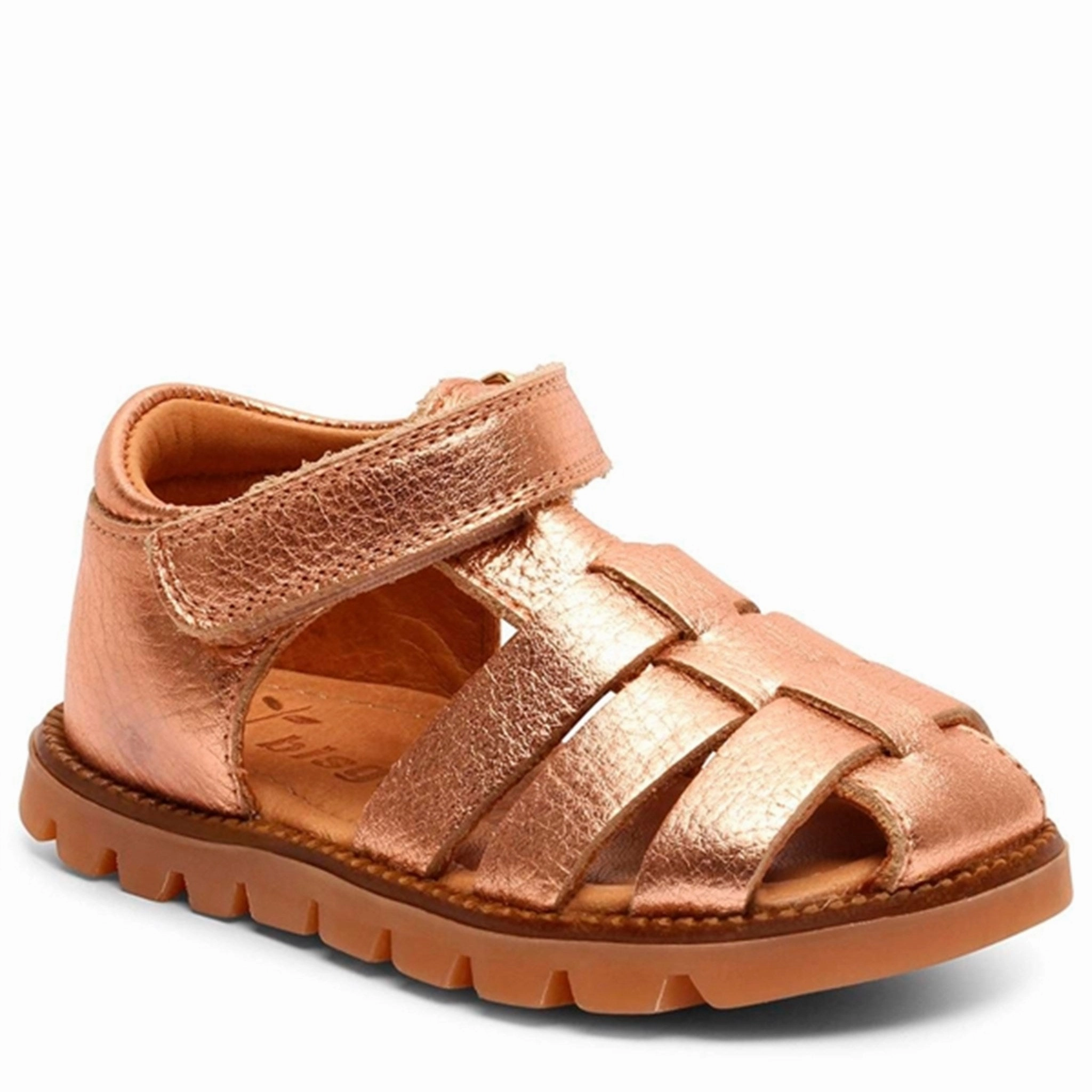 Bisgaard Beka Sandal Rose Gold Step In Sandals