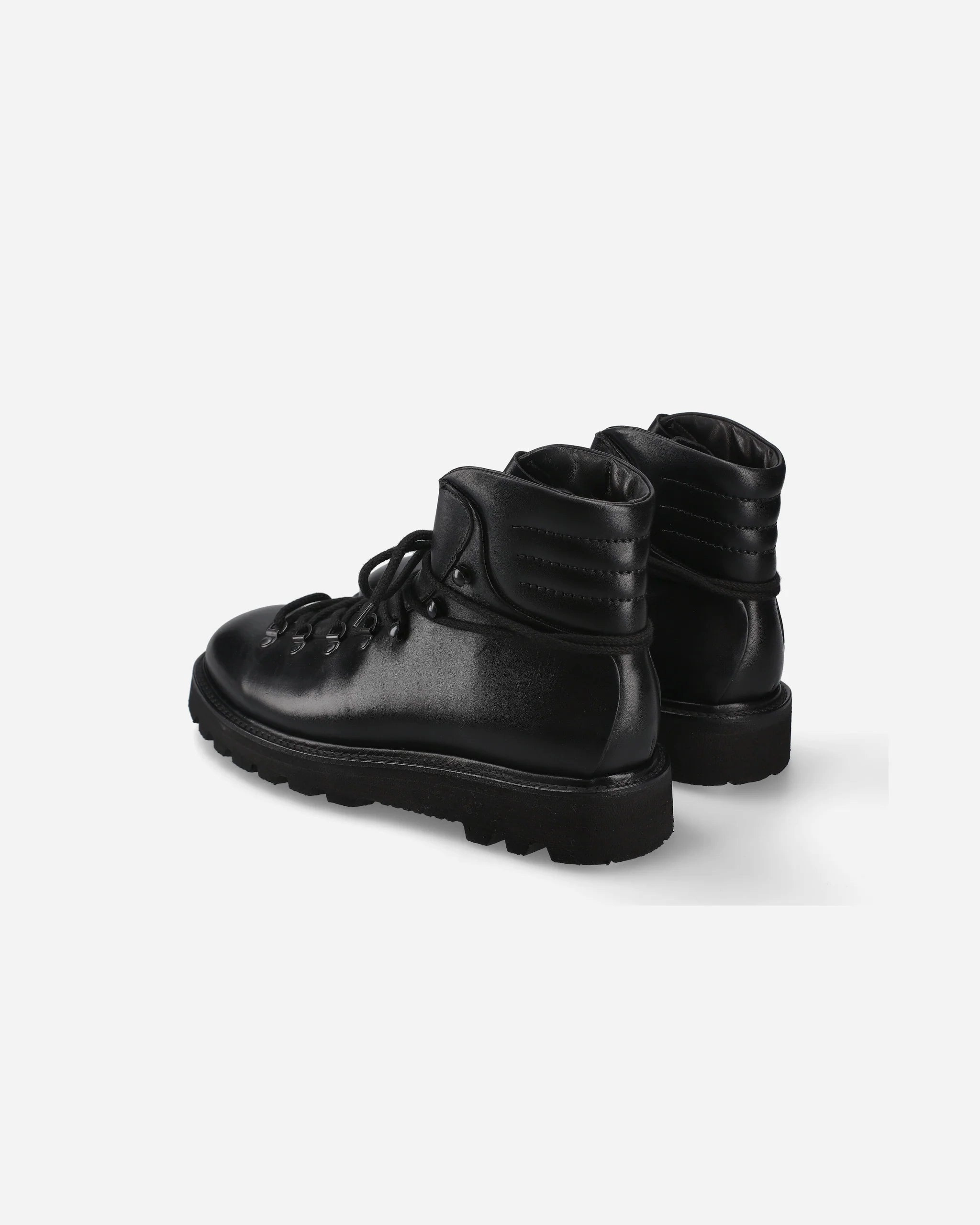 Spurs On Boots Black Leather Boots 32122T