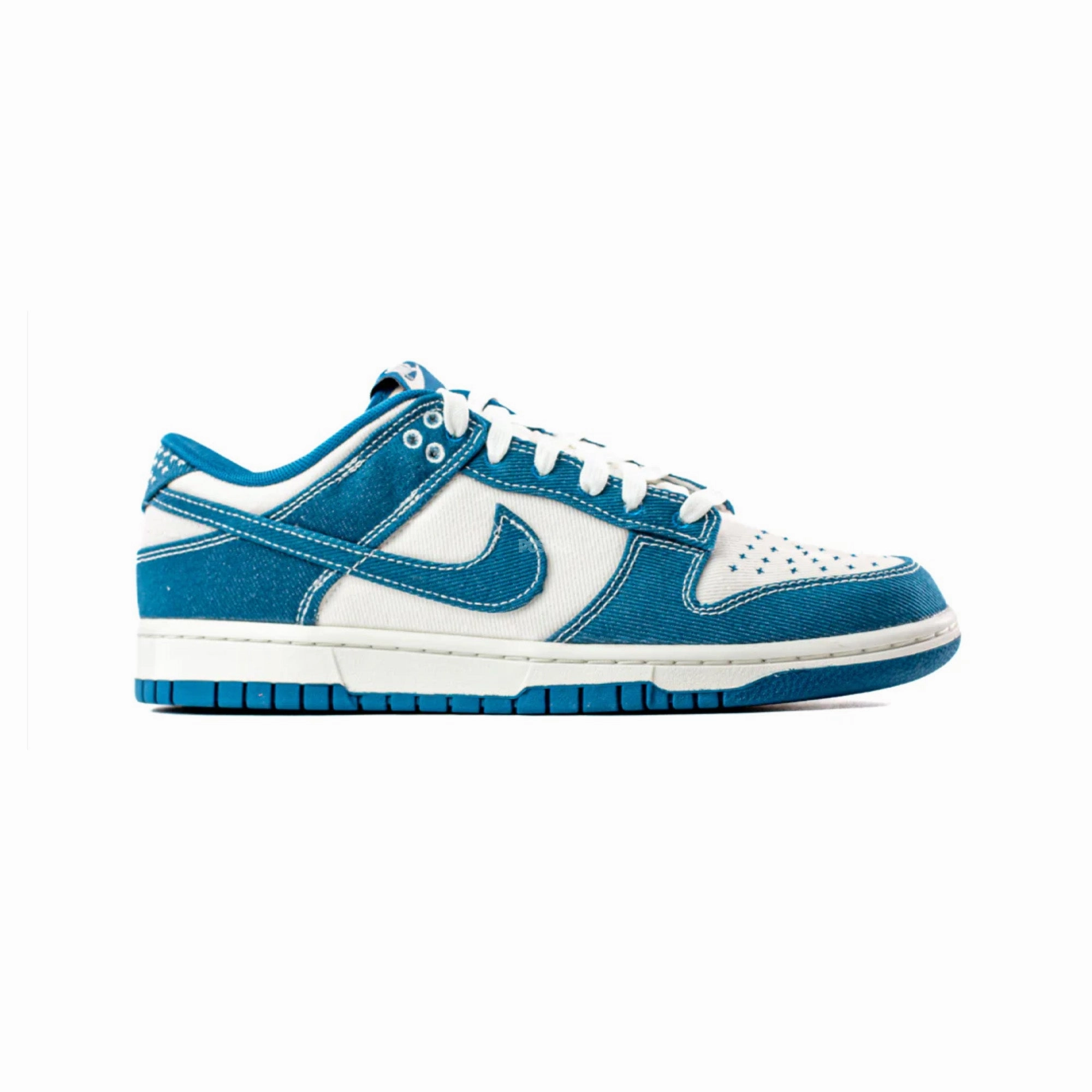 Dunk Low 'Industrial Blue Sashiko' (2023) Nike Plus Shoes