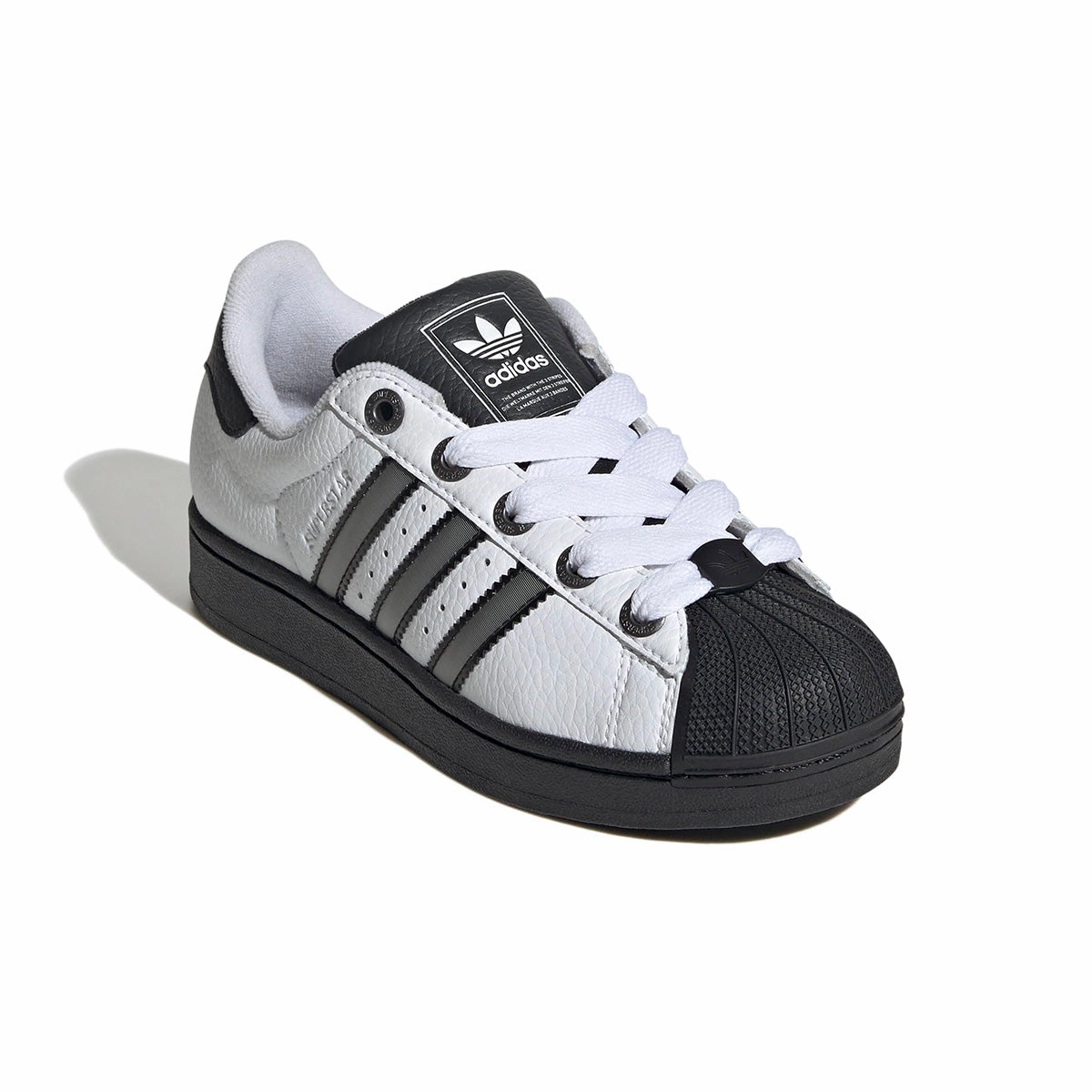 New Model Of Adidas Shoes Kids Superstar II 'White Black'