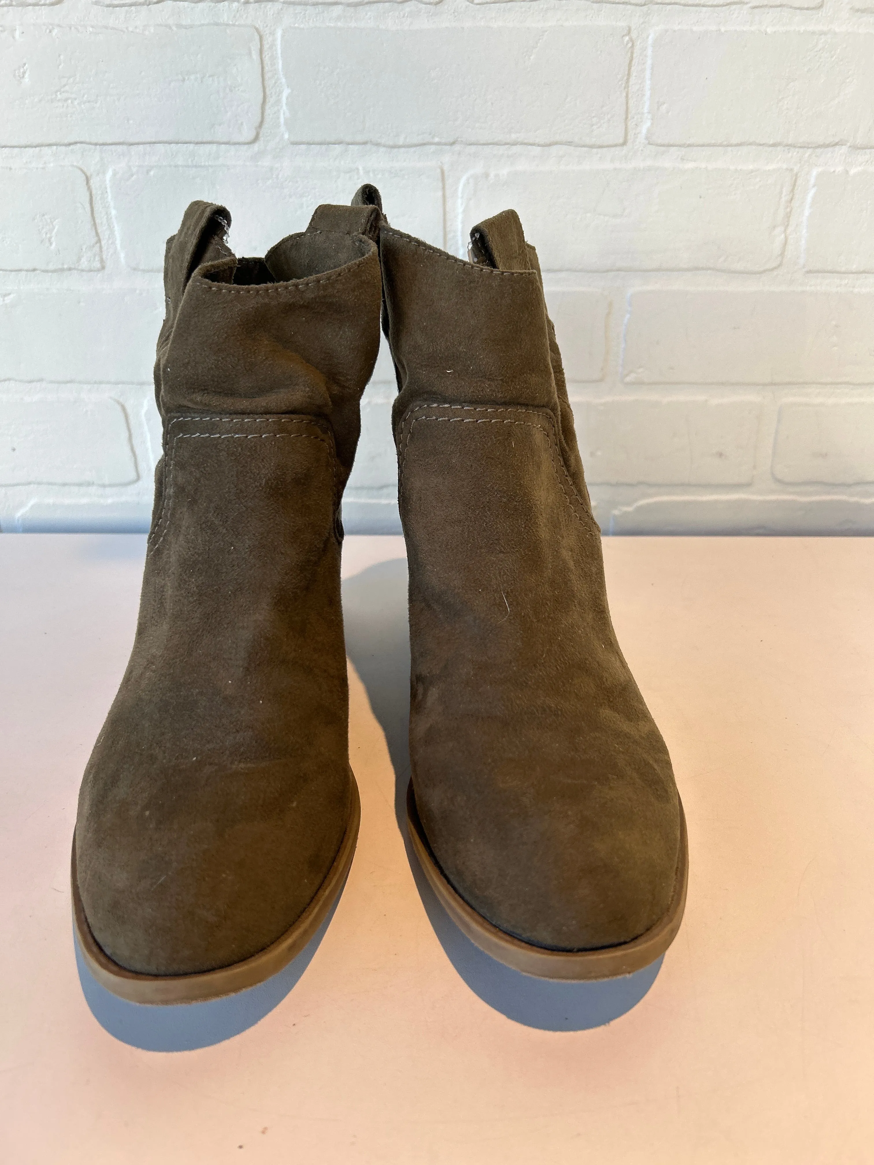 Boots Ankle Heels By Merona In Green, Size: 11 Chicken Rain Boots